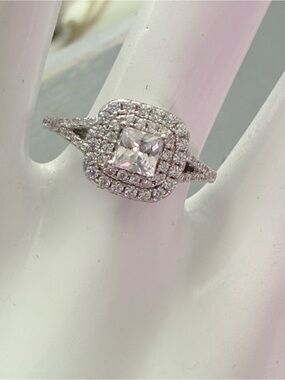 925 Sterling Silver UD Unique Designs Ring Size 6.75